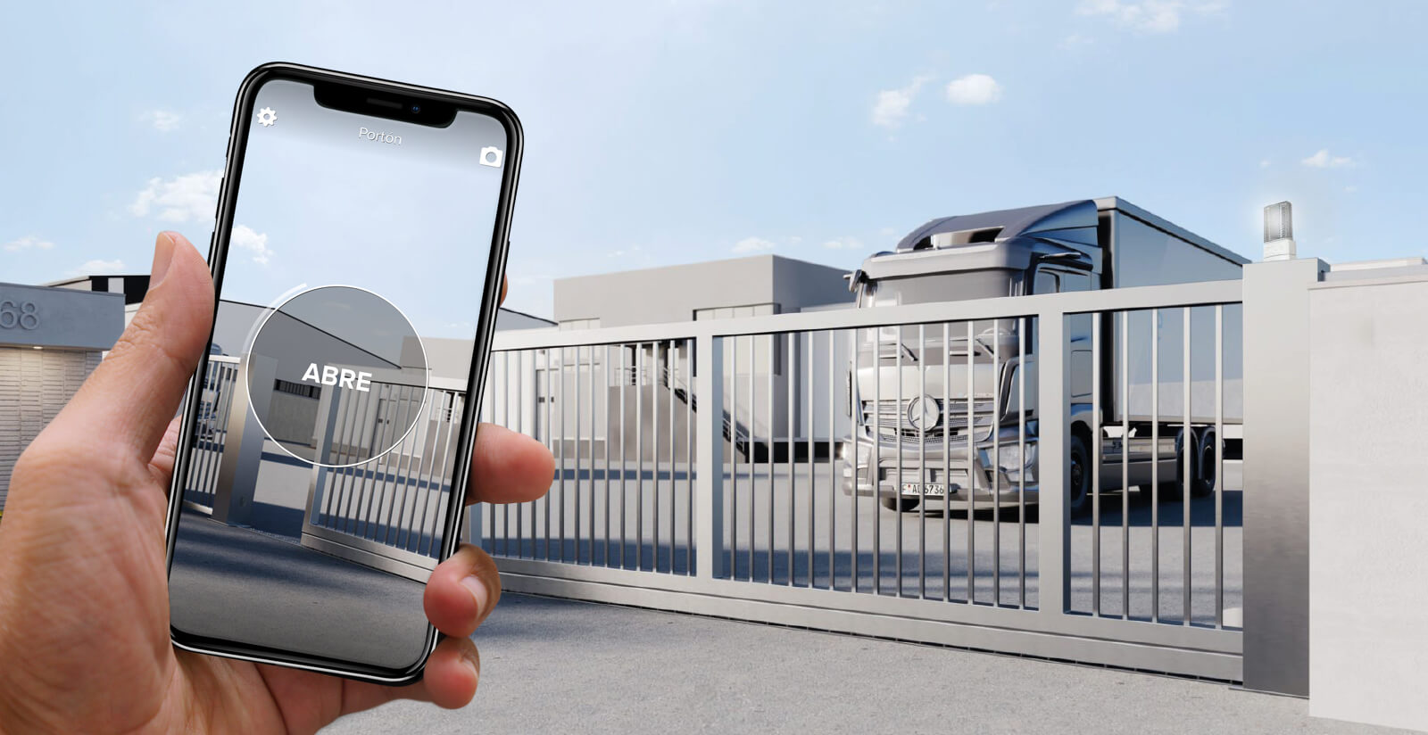 Unidad de control 1Control ACCESS: control de accesos retrofit que se conecta a la automatizaci&oacute;n existente