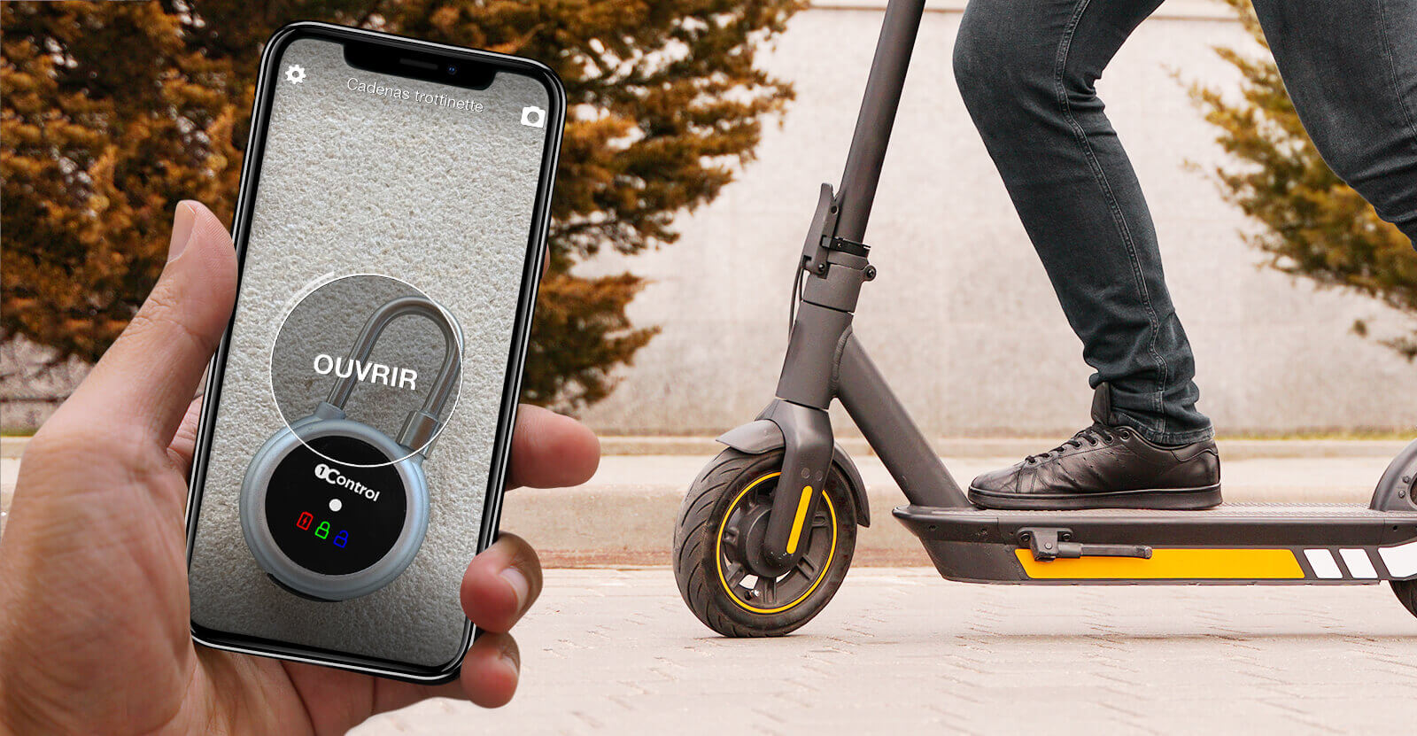 Candado digital Bluetooth 1Control LOCO: candado inteligente con app gratuita