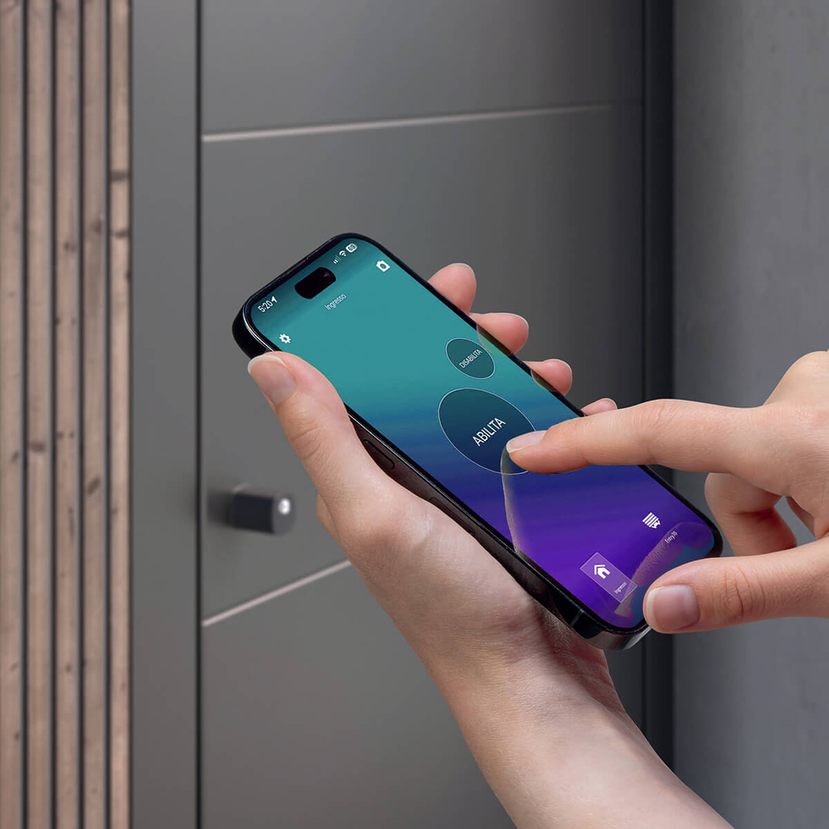 App 1Control para la cerradura inteligente DORY con llaves digitales con caducidad para los huéspedes