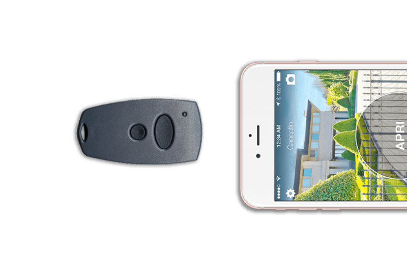Telecomando cancello da smartphone con 1Control SOLO